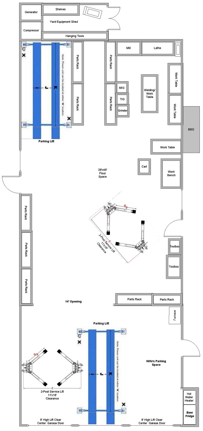 30x50 Vs 40x40 The Garage Journal Board